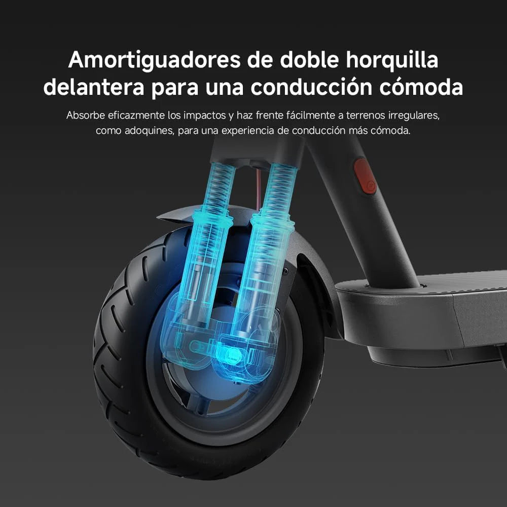 Skuter elektryczny Xiaomi Scooter 5 Series ES, maksymalna moc 1000 W-250 W, autonomia 20 KM-60 KM, koła 8,5 -10 certyfikowane przez DGT (Wersja ES)