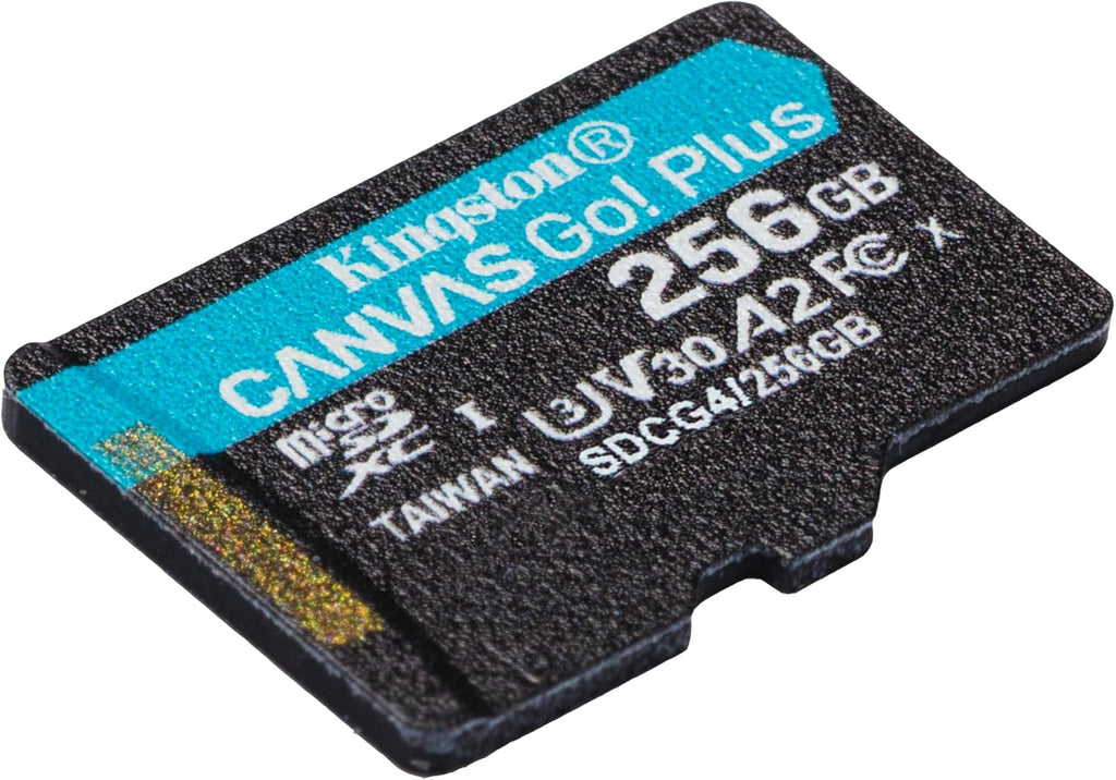 Kingston Canvas Go Plus karta pamięci microSDXC Gen4 200 MB/s A2 U3 V30 1 TB pojedyncze opakowanie bez karty ADP - SDCG4/1TBSP