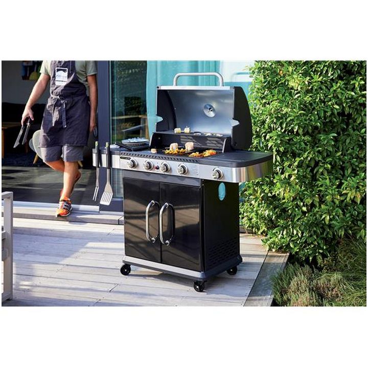 Grill gazowy Cook'in Garden na nogach, 4 palniki, 14,5 kW - Am064sbi