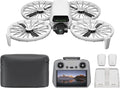 DJI Flip z kontrolerem RC 2 z wyświetlaczem, dron Follow Me z kamerą 4K UHD dla dorosłych, masa poniżej 249 g, 3-osiowy gimbal, transmisja wideo 13 km, start z dłoni i 31 min lotu