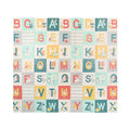 Foldable Baby Play Mat Waterproof Reversible Letters Numbers Foam