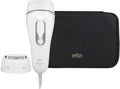 Braun IPL Silk·expert Pro 5, usuwanie włosów w domu, z torbą do przechowywania, golarka Gillette, 2 nasadki, PL5145