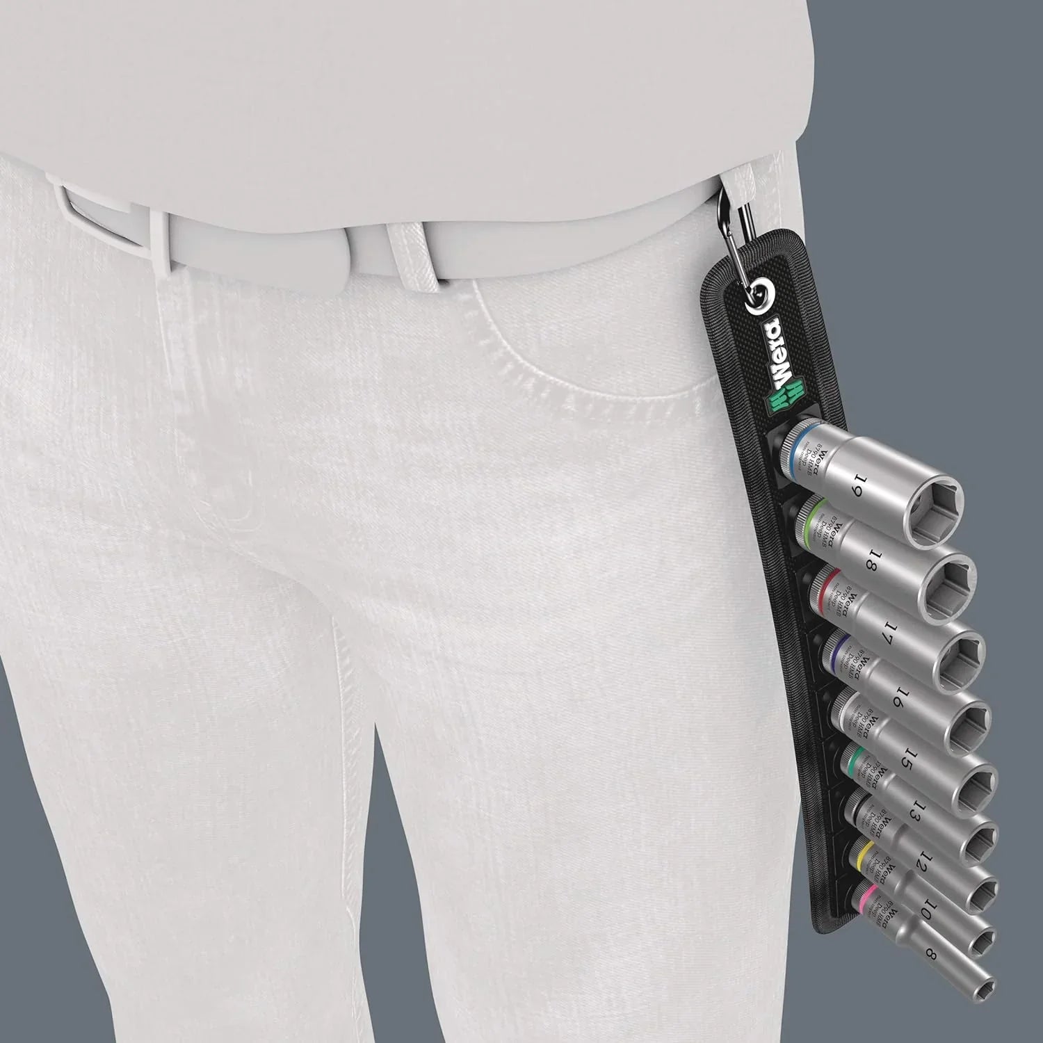 5003594001 8100 SB 2 Zyklop 3/8 Metric Ratchet Set ( Piece of 43)
