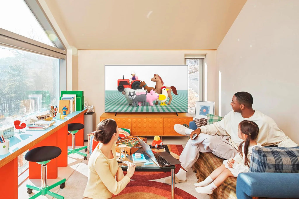SAMSUNG Telewizor 50 cali QLED Q7F 4K Smart TV z wizją AI, 100% głośności kolorów z kropką kwantową, autentyczny Quantum Dot i Motion Xcelerator