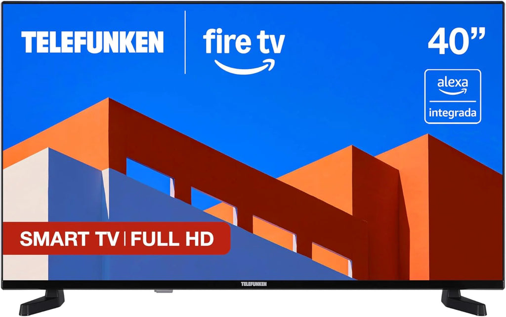TELEFUNKEN 50FTV825, 50 cali 4K UHD, Smart TV Fire OS, HDR10, MEMC, kompatybilny z Alexa, Dolby Atmos, Apple AirPlay, Bluetooth