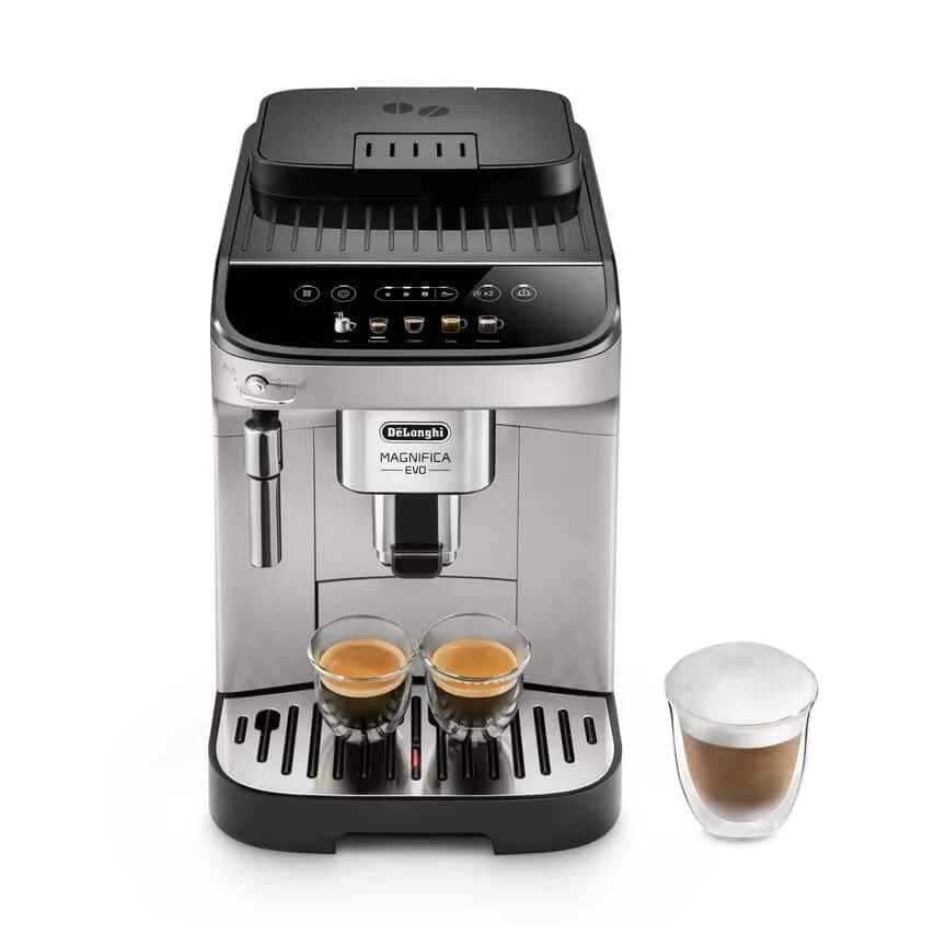 De'Longhi Magnifica Evo Ecam Ekspres do Kawy, Srebrny, 1450 WW 230 VV