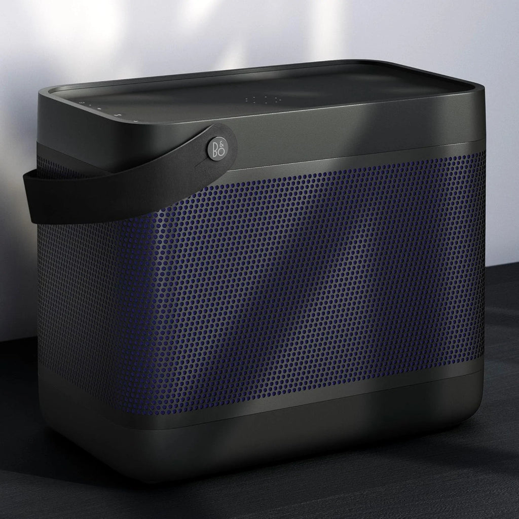Bang & Olufsen Beolit 20 Przenośny głośnik z bluetooth, z ładowaniem bezprzewodowym, głośny dźwięk 360 stopni, głośnik do domu i na zewnątrz, ładowarka Qi do telefonu - Grey Mist
