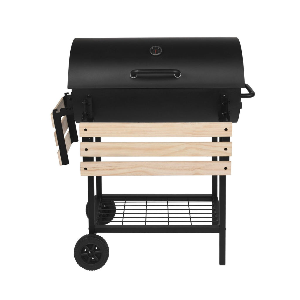 Grill i wędzarnia węglowa Red Deco Outdoor Kentucky, czarna