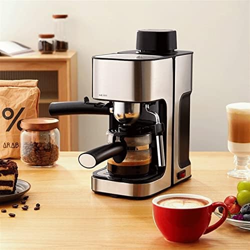 Espresso Maker Machine, 15 bar półautomatyczny Cappuccino Coffee Brewer z mlecznym ksiftem, szybka mocarka do ogrzewania kompaktowego Latte & Macchiato Maker do użytku domowego