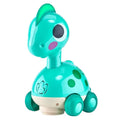 Montessori Musical Crawling Dinosaur Toy Toddlers with Lights Sounds