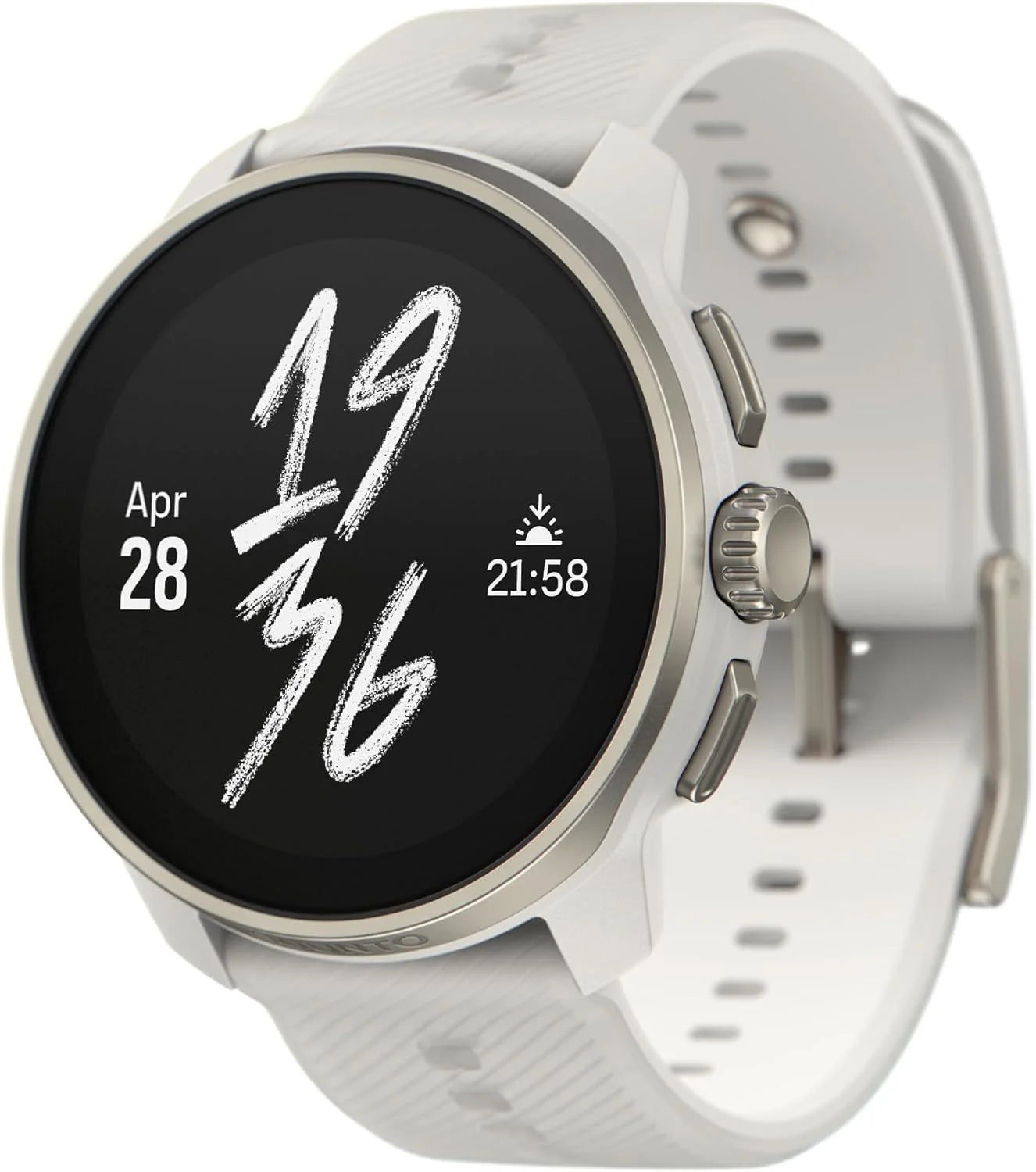 SUUNTO Race S Zegarek Biegowy z Ekranem Dotykowym Amoled, Dwuzakresowy Gps Zegarek Sportowy, Śledzenie Hrv i Snu, Plan Treningowy Oparty na Si, Bezpłatne Mapy Offline, Wodoodporność do 50M