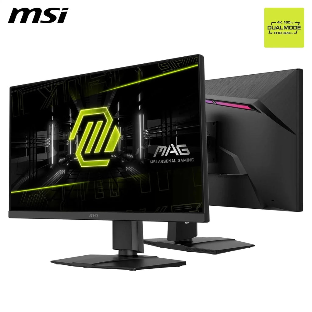 MSI MAG 272URDF E16 Gaming Display 27'' UHD - Szybki panel IPS 3840 x 2160, 0,5 ms, DisplayHDR 400, AI Vision, tryb podwójny, HDMI 2.1, DP 1.4a, nachylenie i regulacja wysokości, czarny