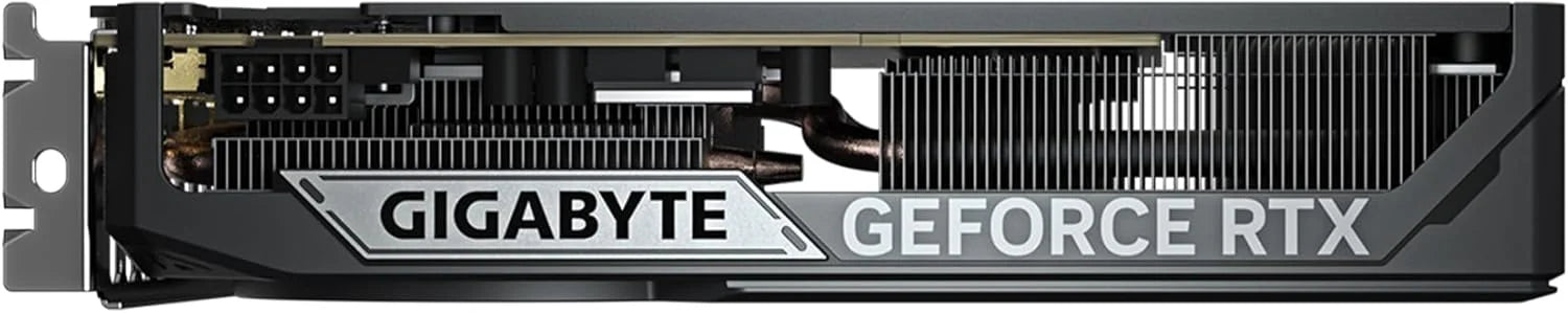 GIGABYTE Karta graficzna GeForce RTX 5060 WINDFORCE MAX OC 8G, 8 GB 128-bitowy GDDR7, PCIe 5.0, system chłodzenia WINDFORCE, karta graficzna GV-N5060WF2MAX OC-8GD