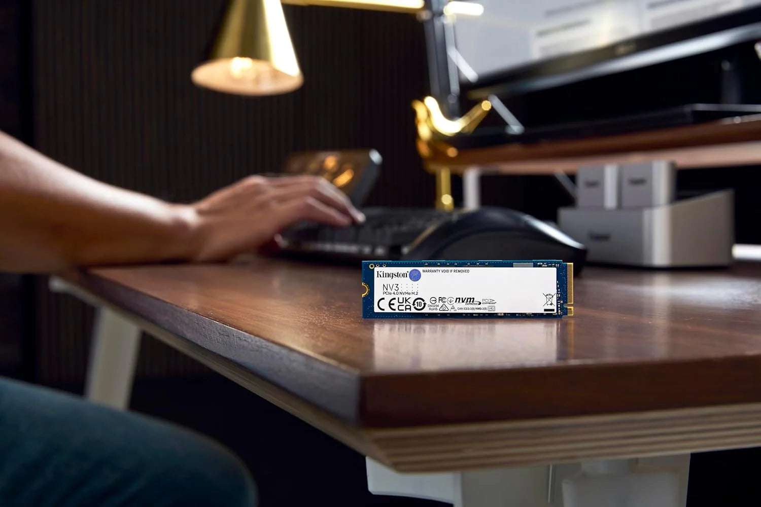 Kingston NV3 NVMe PCIe 4.0 Internal SSD 4TB M.2 2280-SNV3S/4000G