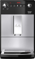 Melitta Purista - w pełni automatyczny ekspres do kawy z ulubioną funkcją kawy, z młynkiem i 3-stopniową regulacją mocy kawy, do kawy i espresso, czarny