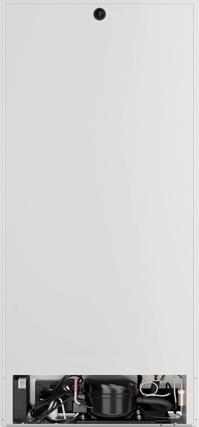 22 Wide 10.1 Cu. Ft. Commercial Beverage Merchandiser – Stainless Steel, Temp Alarm, Reversible Door