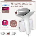 Philips Lumea 8000 Series IPL urządzenie do usuwania włosów – alternatywa dla urządzeń do depilacji laserowej z technologią SenseIQ, 3 akcesoria do stref ciała, twarzy i precyzji - BRI946/00
