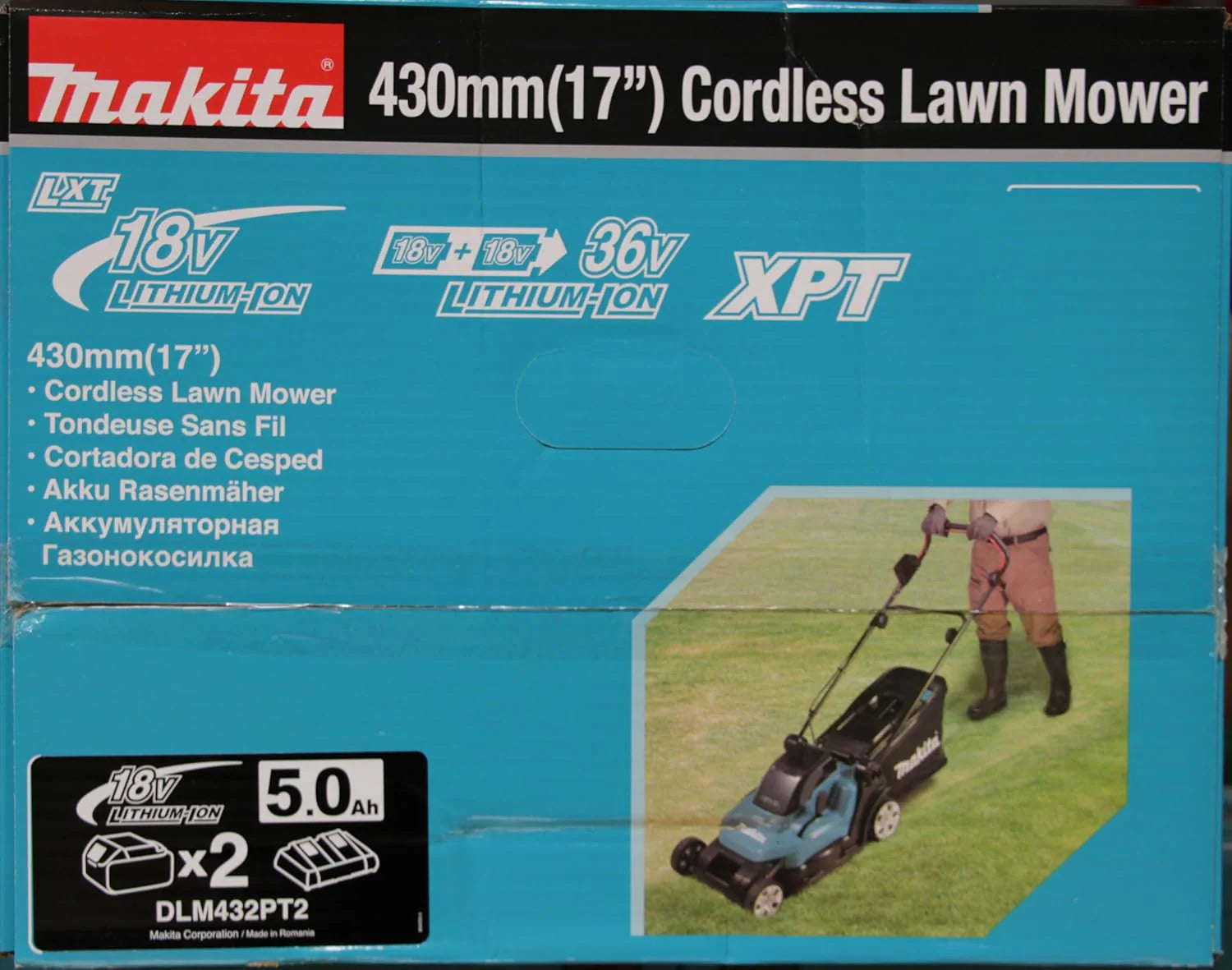 Makita Twin Kosiarka, Wielokolorowy, 950 m²