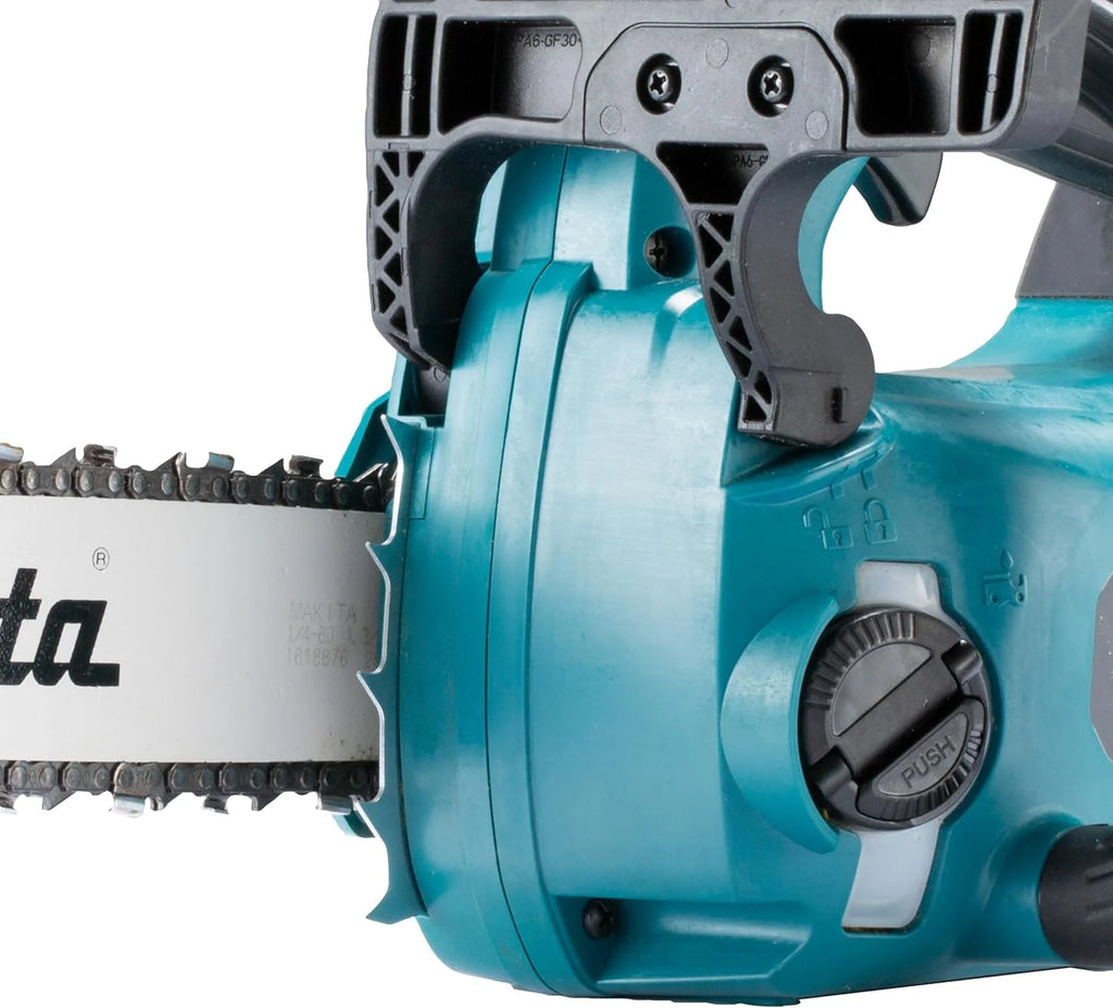 Makita UC002GZ akumulatorowa pilarka łańcuchowa, maks. 40 V (bez akumulatora, bez ładowarki), niebieska