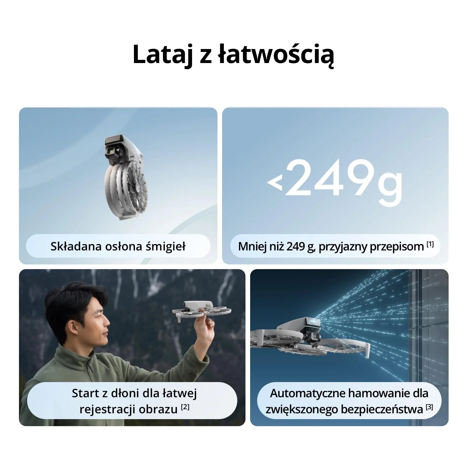 DJI Flip z kontrolerem RC 2 z wyświetlaczem, dron Follow Me z kamerą 4K UHD dla dorosłych, masa poniżej 249 g, 3-osiowy gimbal, transmisja wideo 13 km, start z dłoni i 31 min lotu
