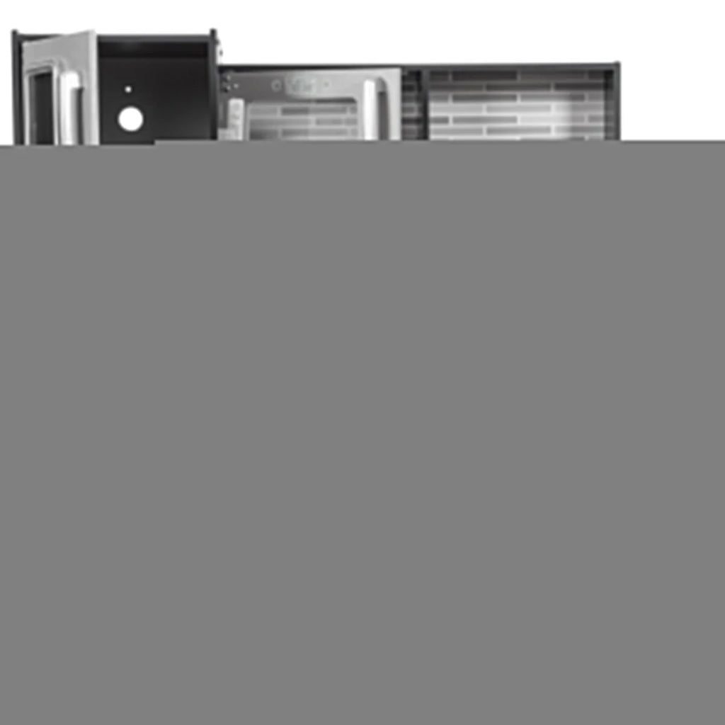 Wooden Kids Kitchen with LED, Microwave, Fridge, Accessories and Oven