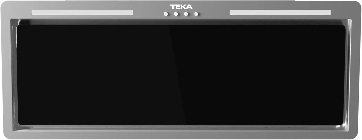 TEKA Wbudowany okap kuchenny, 80 cm, odkurzanie obwodowe, elektroniczne sterowniki, 3 prędkości + intensywność, 2 lampy LED, poziom hałasu 54,4-66 dBA, GFL 77651