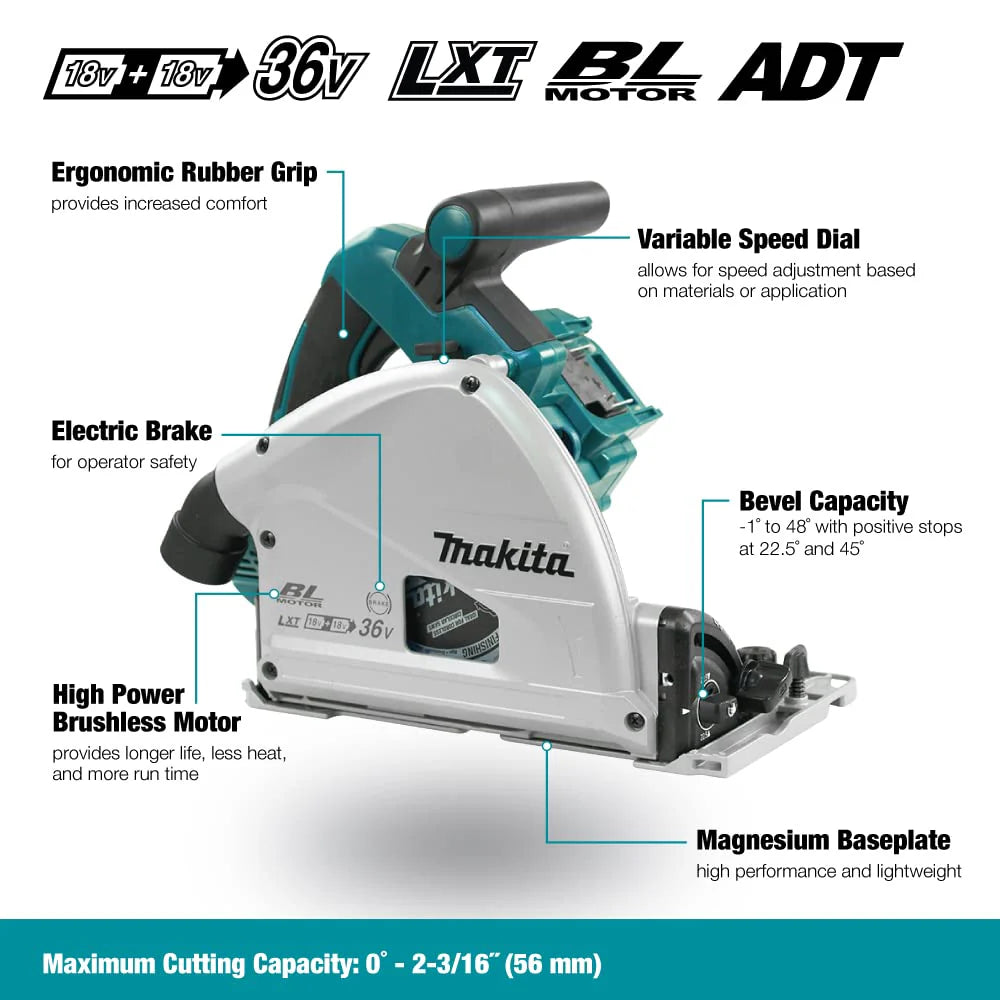 Makita ZJT-013 Piła Tarczowa, 36 V, Wielokolorowy, 39.5 x 29.5 x 32 cm
