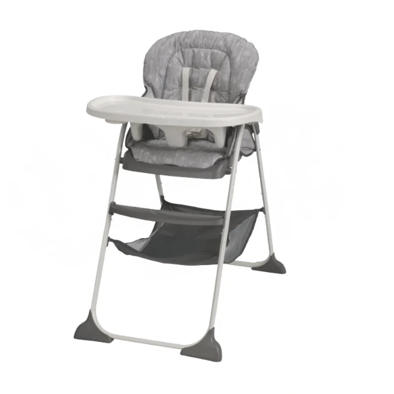 Fast-Folding High Chair & 5-in-1 Convertible, Washable with Wheels