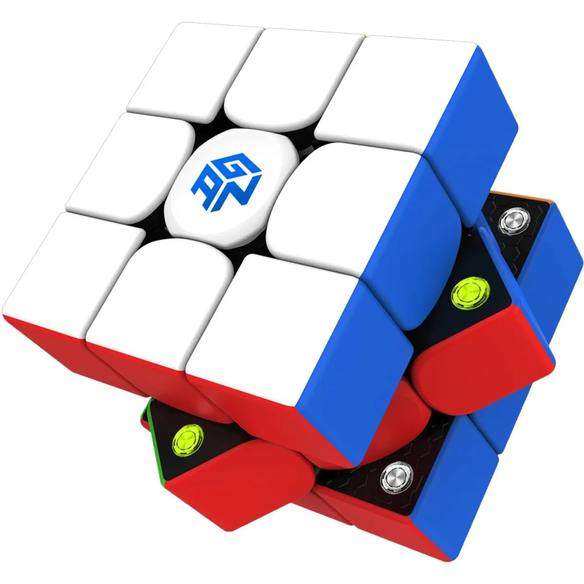 Magnetic 3x3 Rubik's Cube Stickerless Puzzle Cube for Kids
