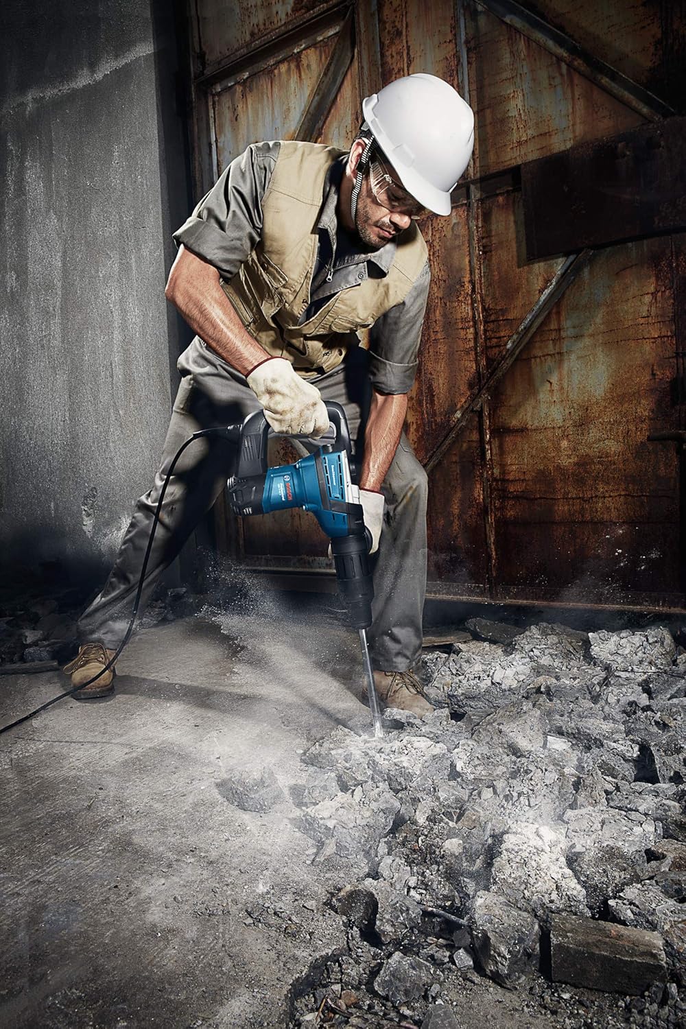 Bosch Professional: młot udarowo-obrotowy GBH 5-40 DCE (1 150 W, uchwyt SDS max, nominalna prędkość obrotowa 165 – 330 min-1, walizka)