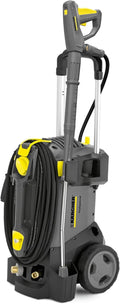 Kärcher urządzenie wysokociśnieniowe HD 5/17 C Plus, ciśnienie robocze: 170 bar, wydajność: 480 l/h, waga: 26 kg, wąż: 15 m, pistolet wysokociśnieniowy, lanca spryskująca, dysza rotacyjna. Zimna woda