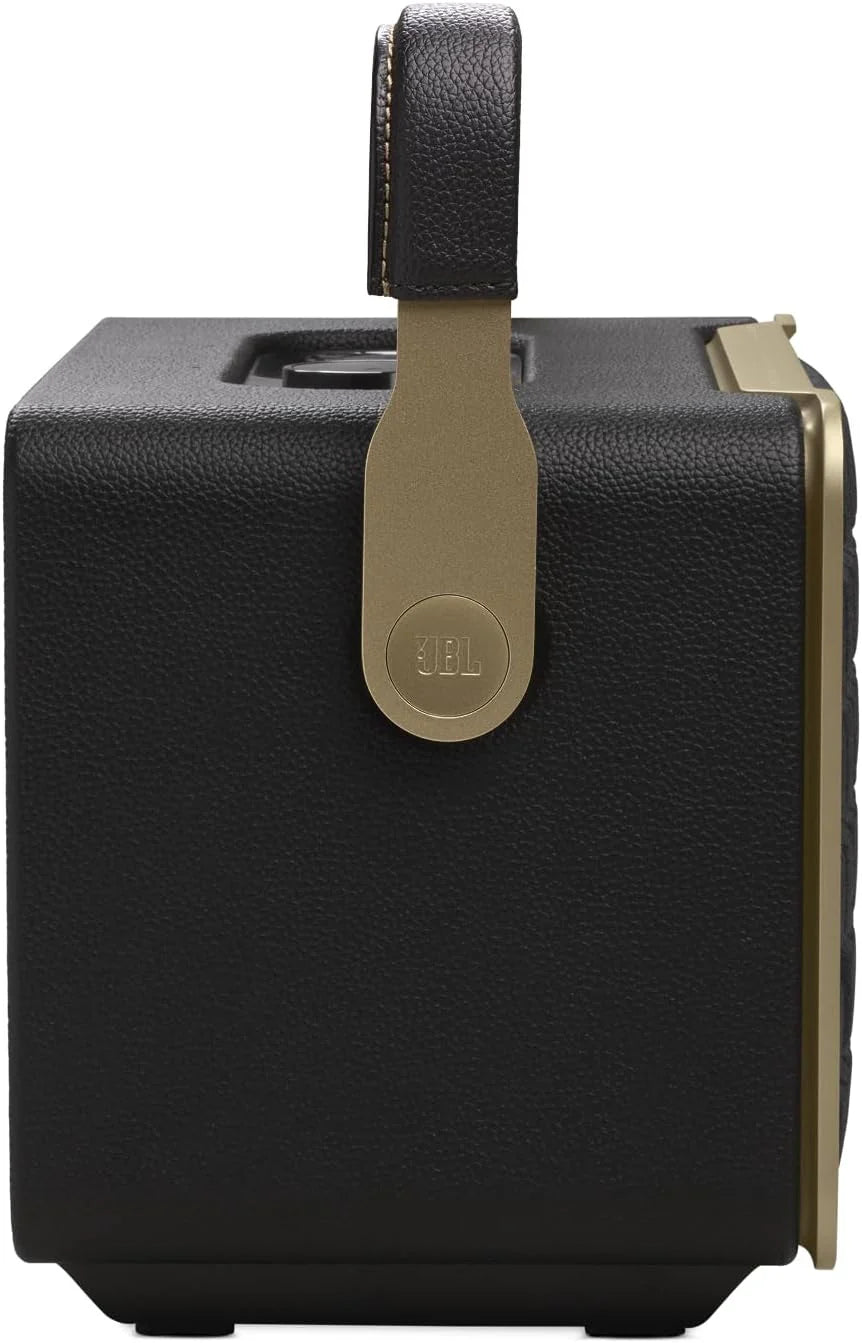 JBL Authentics 300, Głośnik Bezprzewodowy, 8h Odtwarzania, z Wbudowanym Wi-Fi, Bluetooth, Dźwiękiem Stereo i Mocnym Basem, Kompatybilny z Alexa i Google Home, w Stylu Retro