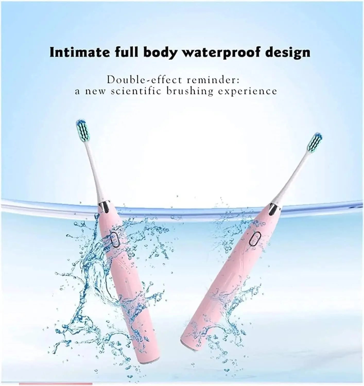 ARTSZY Elektryczna szczoteczka do zębów dla dorosłych i dzieci, z trybami głowic Bursh Ładowanie do użytku Bateria litowa Akumulatory szczoteczki do zębów Wybielanie Czyszczenie