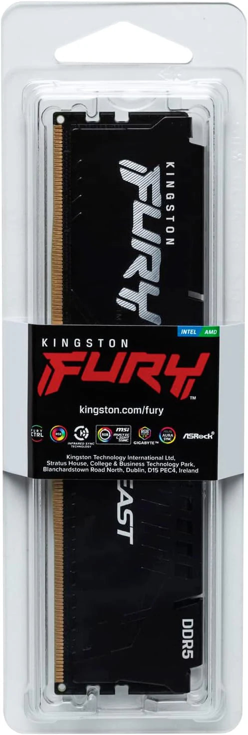 DDR5 16GB PC 5600 Kingston FURY Beast KF556C40BB-16