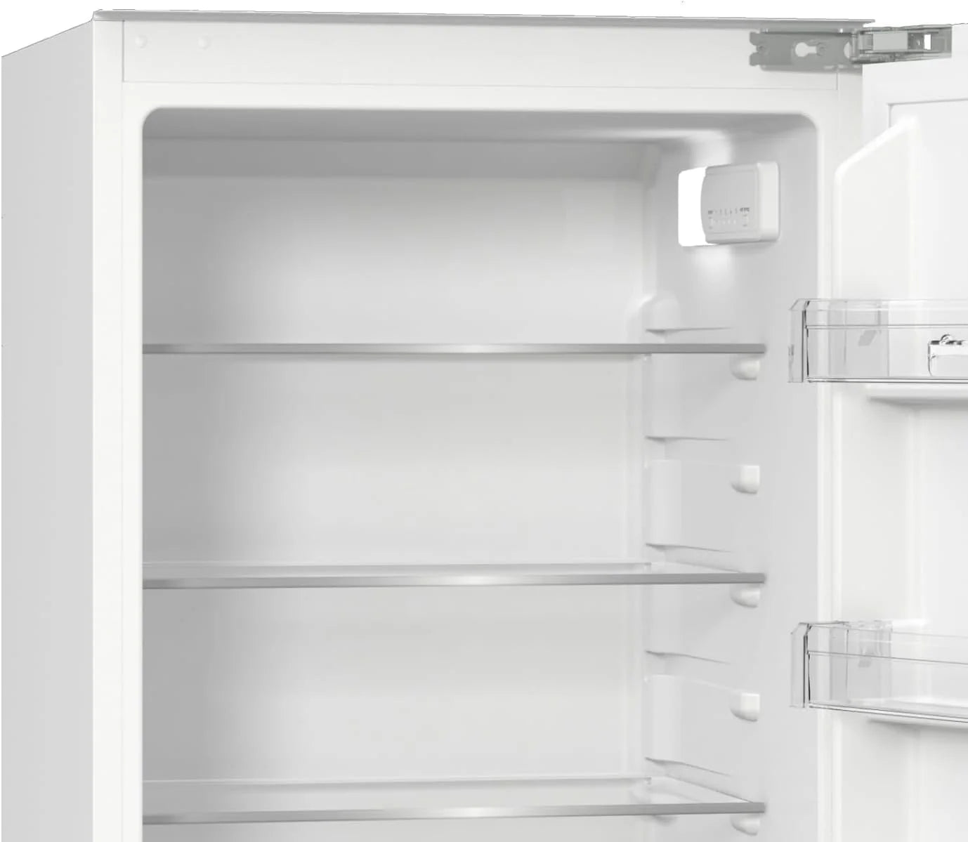 Gorenje NRKI517E41 lodówko-zamrażarka do zabudowy/178 nisza/zawias do drzwi przesuwnych/EEK:E/NoFrost DualAdvance/252L/AdaptTech/SuperCool/ConvertActive/EcoMode/wys. x szer. x gł.: 177,2 x 54 x 54,5