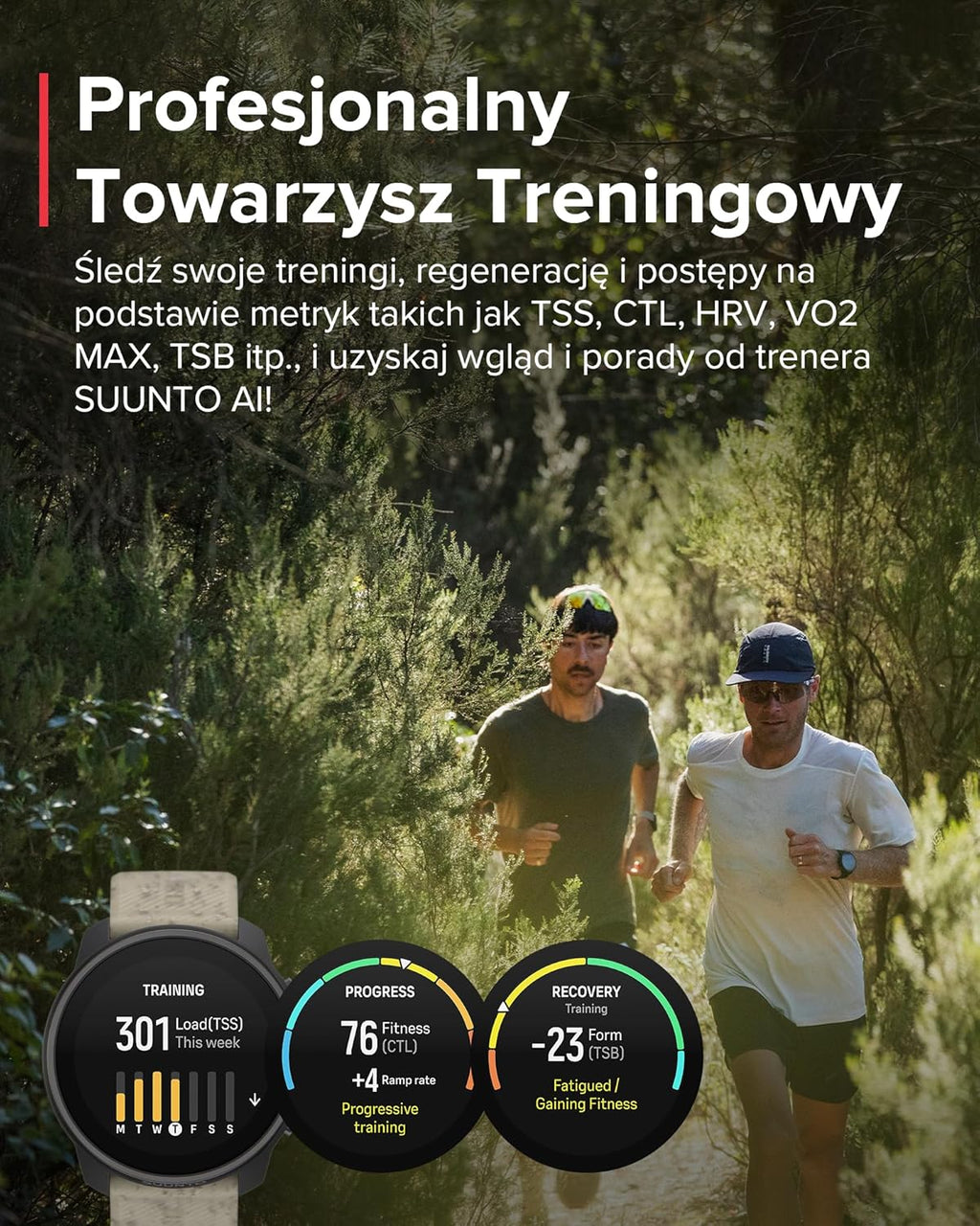 SUUNTO Race S Zegarek Biegowy z Ekranem Dotykowym Amoled, Dwuzakresowy Gps Zegarek Sportowy, Śledzenie Hrv i Snu, Plan Treningowy Oparty na Si, Bezpłatne Mapy Offline, Wodoodporność do 50M