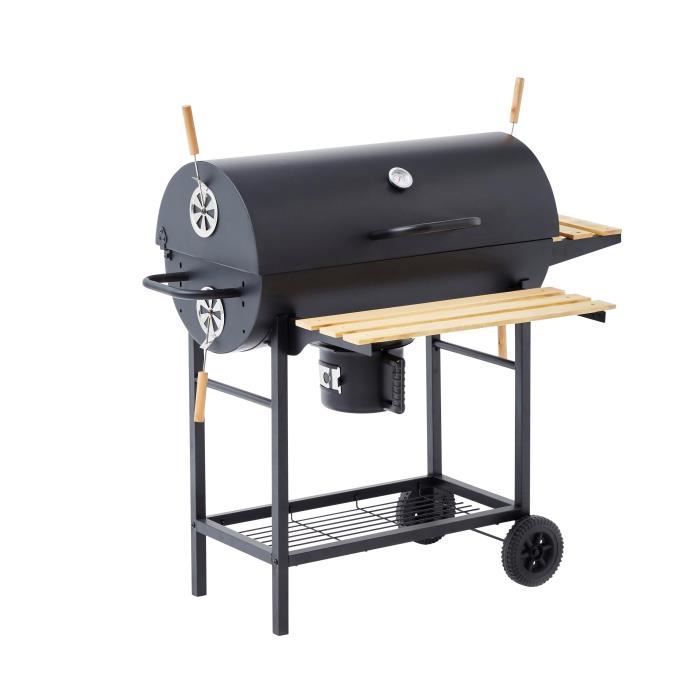 Grill węglowy Mike - powierzchnia do gotowania 71 x 35 cm