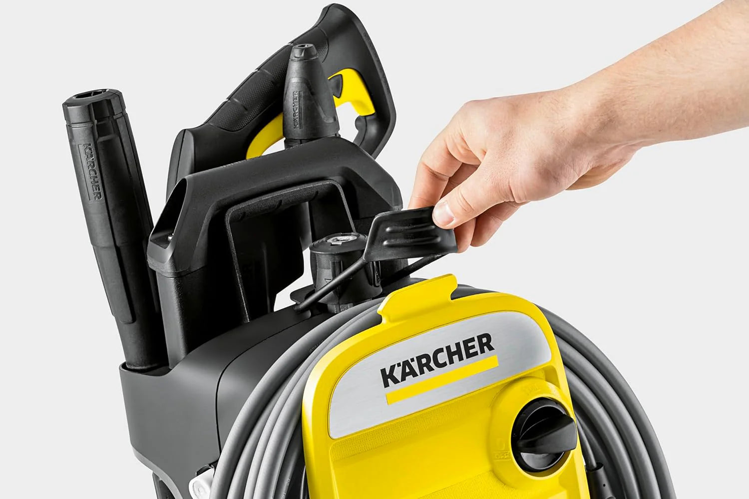 Kärcher Myjka ciśnieniowa K 5 Premium Power Control, 145 bar, 500 l/h, wydajność powierzchniowa: 40 m²/h, waga: 13,9 kg, wąż i pistolet ciśnieniowy, lanca rotacyjna, dysza strumieniowa