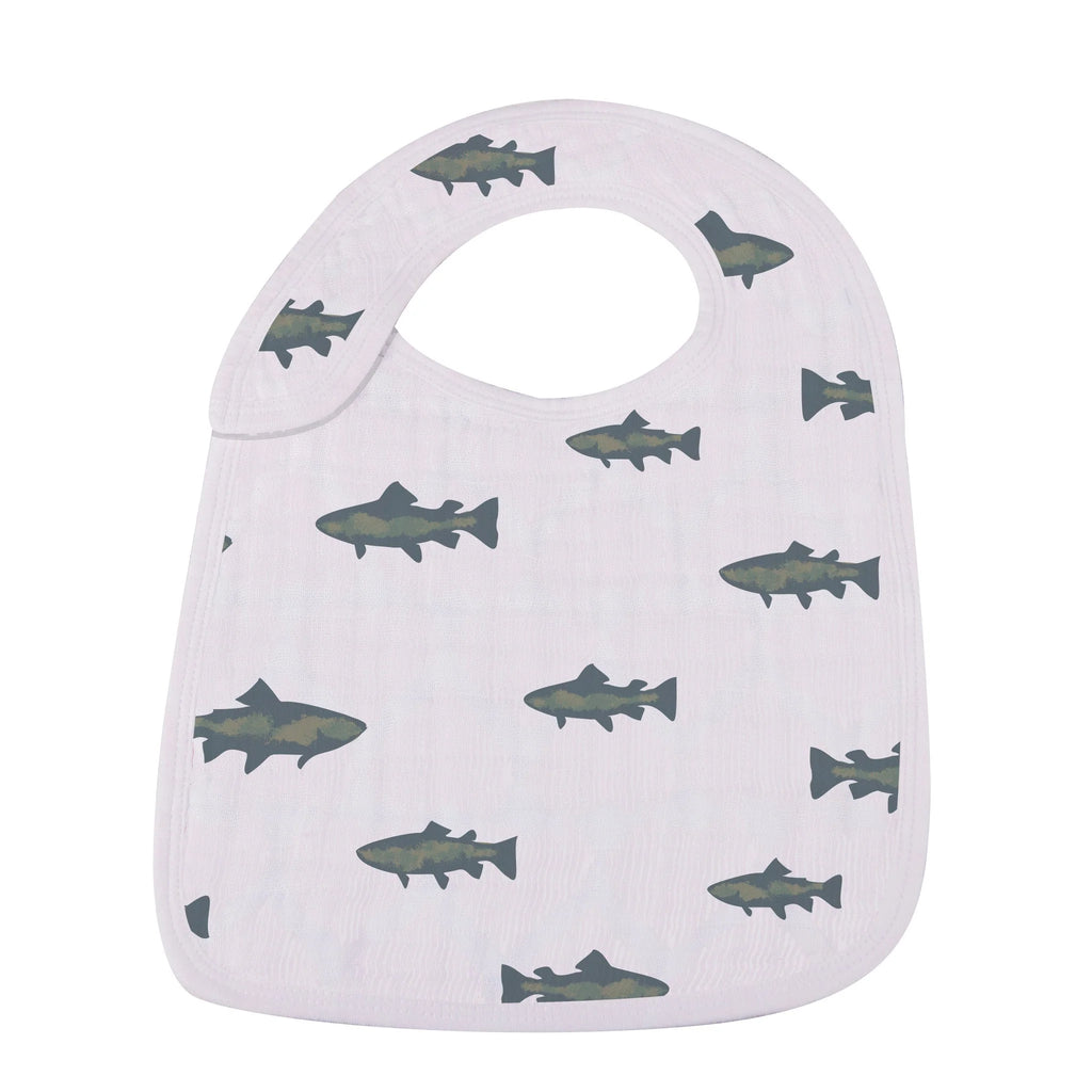 Gone Fishing Snap Bibs