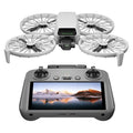 DJI Flip z kontrolerem RC 2 z wyświetlaczem, dron Follow Me z kamerą 4K UHD dla dorosłych, masa poniżej 249 g, 3-osiowy gimbal, transmisja wideo 13 km, start z dłoni i 31 min lotu