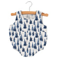 Baby clothes Bamboo Mini Bubble Soft & Breathable | Indigo Forest