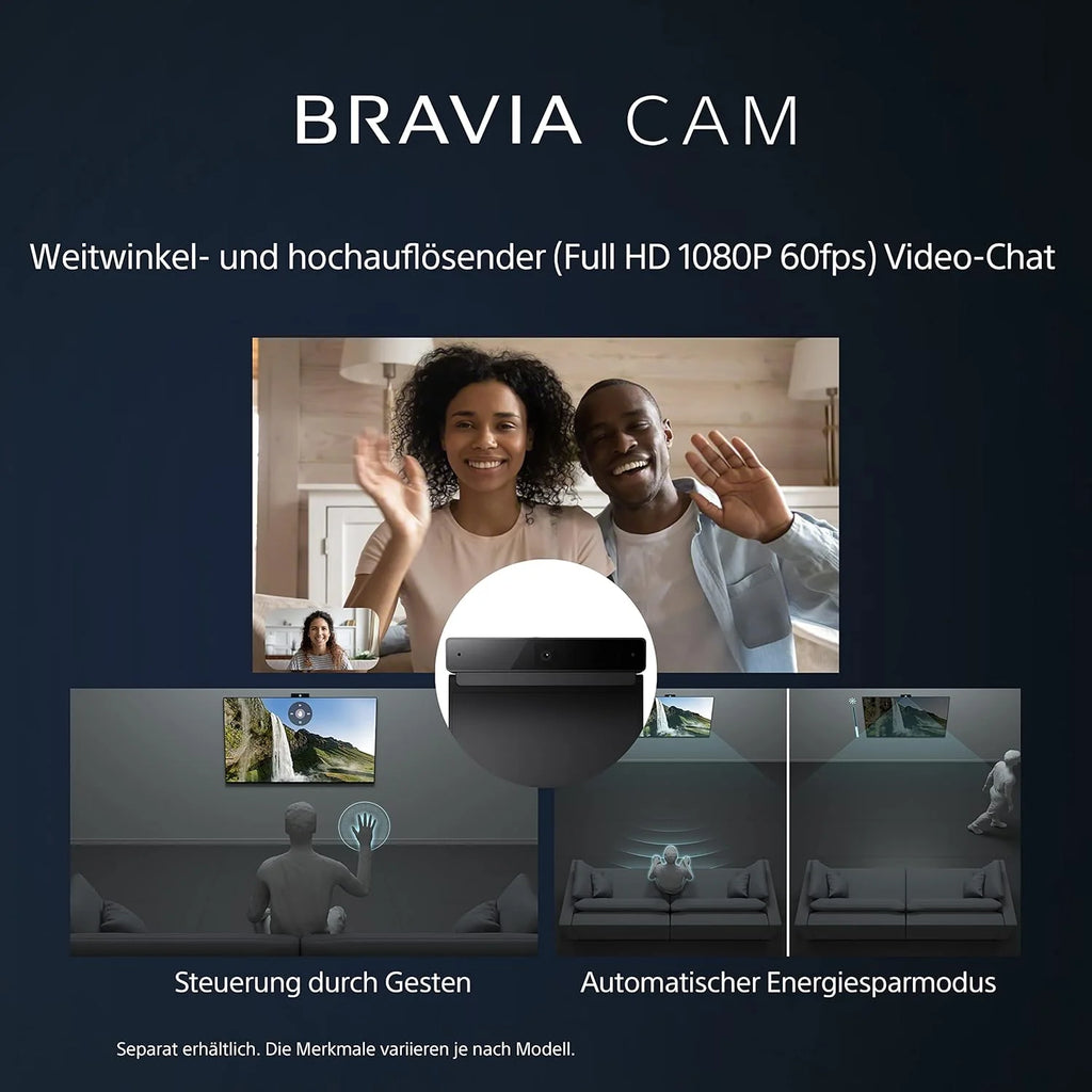 Sony BRAVIA KD-50X75WL, LED, 4K HDR, Google TV, ECO PACK, BRAVIA CORE, Narrow Bezel Design, model 2023