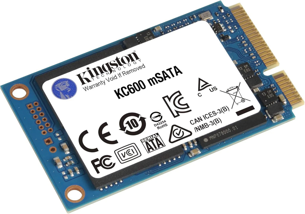Kingston KC600 SSD SKC600/2048G Wewnętrzny dysk SSD 6.3 cm SATA Rev 3.0, 3D TLC, XTS-AES 256-bitowe szyfrowanie
