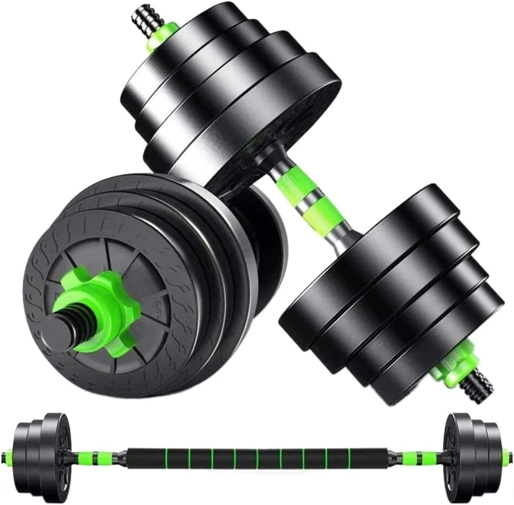 hantle, Zestaw hantli ciężarków Para Regulowane hantle do podnoszenia ciężarów Sztanga sztang i Siłownia Fitness
