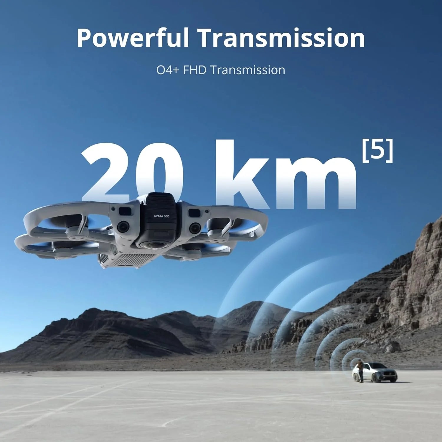 DJI Avata 360 Motion Fly More Combo, dron z obrazowaniem 8K 360° klasy 1-calowej, dron z kamerą 360° i osłoną śmigieł. Zawiera Goggles N3 i RC Motion 3 dla intuicyjnego sterowania ruchem i Easy ACRO.