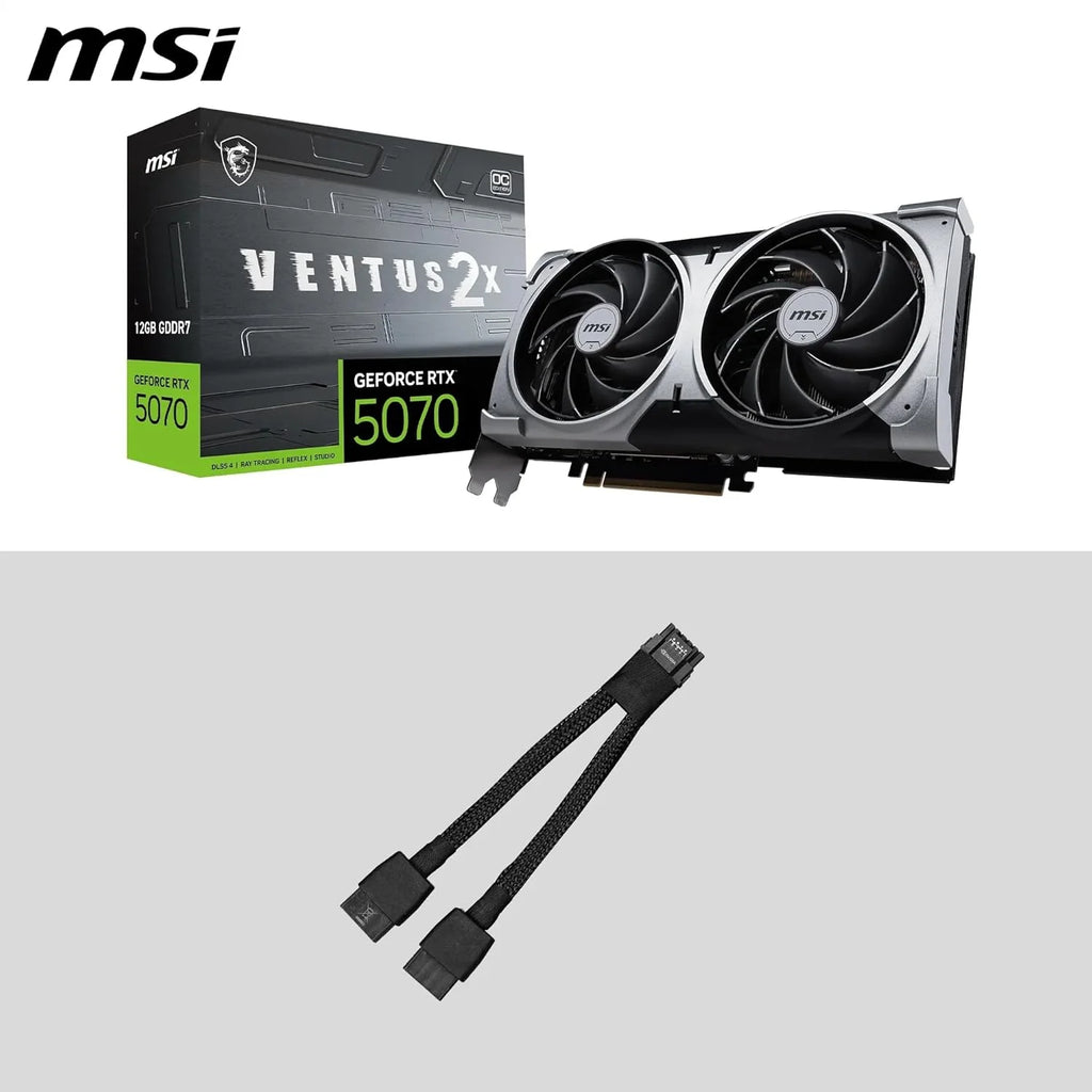MSI GeForce RTX 5070 12G VENTUS 2X OC
