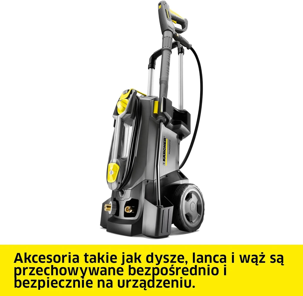Kärcher myjka wysokociśnieniowa HD 6/13 C Plus, ciśnienie maksymalne 190 bar, wydajność 590 l/H, łatwy transport, w zestawie pistolet wysokociśnieniowy EASY Force, narzędzie do usuwania zanieczyszczeń