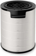 Philips Air Performer 3w1 - wentylator, oczyszczacz powietrza i grzejnik, Filtr NanoProtect HEPA, Usuwa alergeny, wirusy, bakterie, zapachy i 99,97% pyłków z powietrza, Cichy, Kolor Szary (AMF870/15)