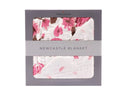 Cherry Blossom Bamboo Muslin Blanket