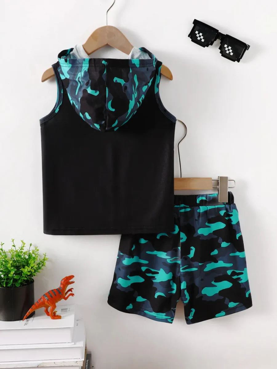 Two-Piece Basic Toddler Outfit Set for Everyday Wear